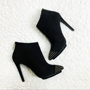 Express Black Studded Ankle boots - Size 6